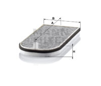 CUK 3642-2 cabin air filter (activated carbon)