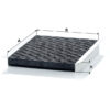 CUK 2422 cabin air filter (activated carbon)