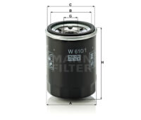 W 610/1 oil filter (spin-on)
