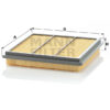 C 2332 air filter element